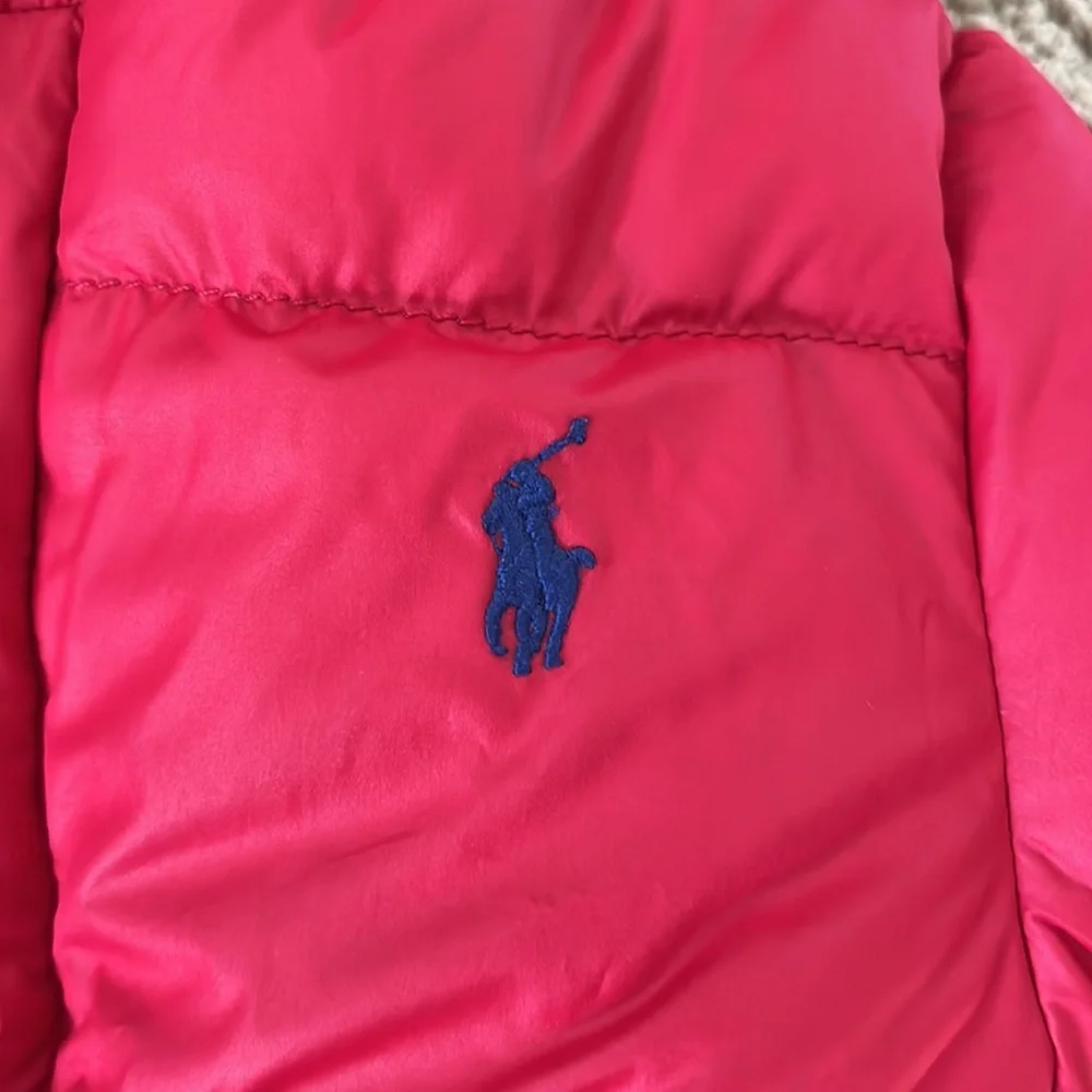 Ralph Lauren Red Down Jacket Size 12M